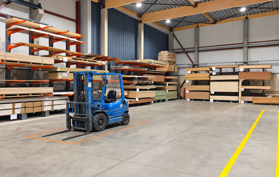 5S warehouse wood